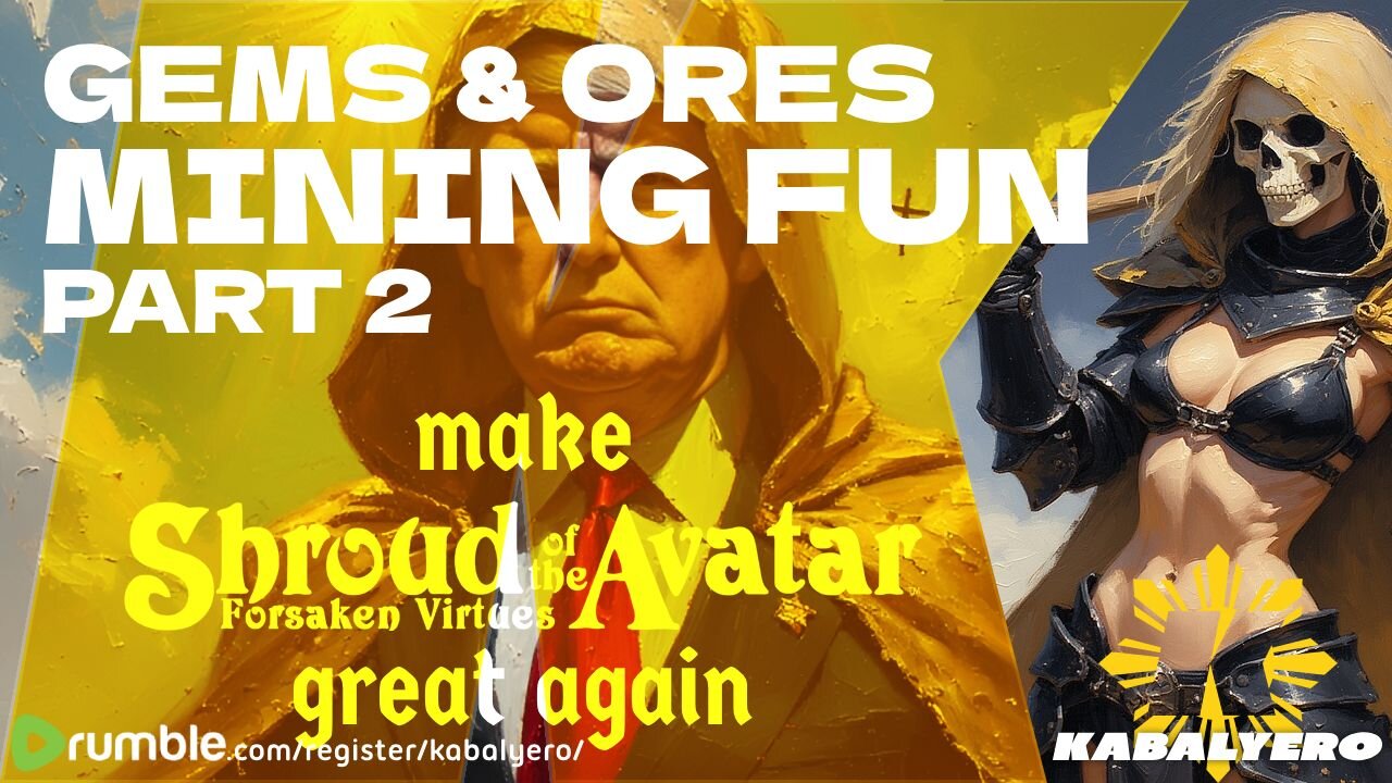 Shroud of the Avatar: Rock‑Hard Veins & Juicy Gems / Ores Mining – Part 2