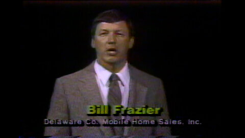 March 13, 1986 - Bill Frazier for Delaware County Mobile Home Sales