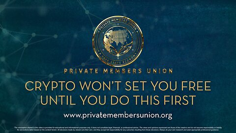 Crypto Won’t Set You Free Until You Do THIS First