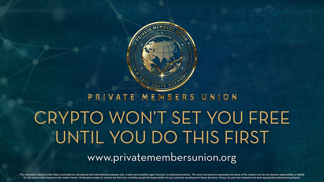 Crypto Won’t Set You Free Until You Do THIS First