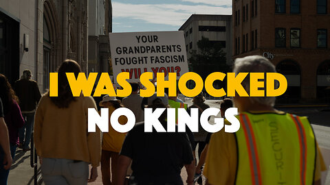 I Was Shocked By What I Discovered At The No Kings Protest!