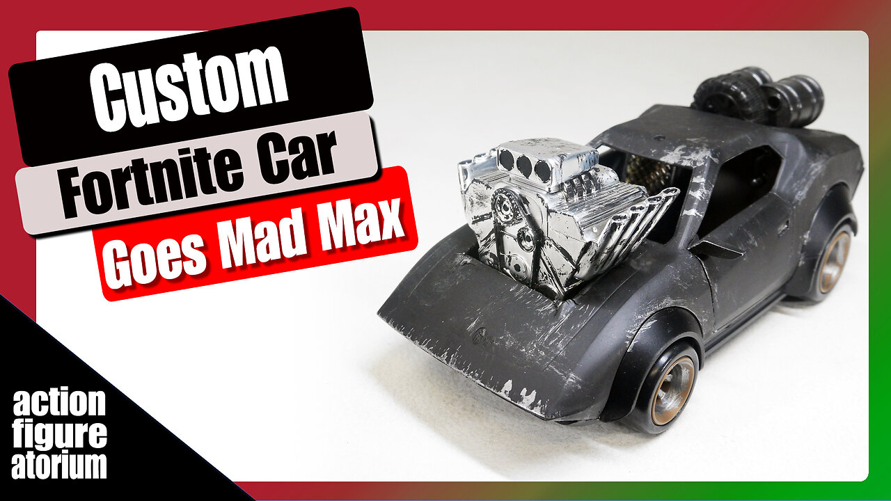 Custom Road Warrior V8 Interceptor | Fortnite 1/18 Car | Will it Mad Max? |Watch What Happens