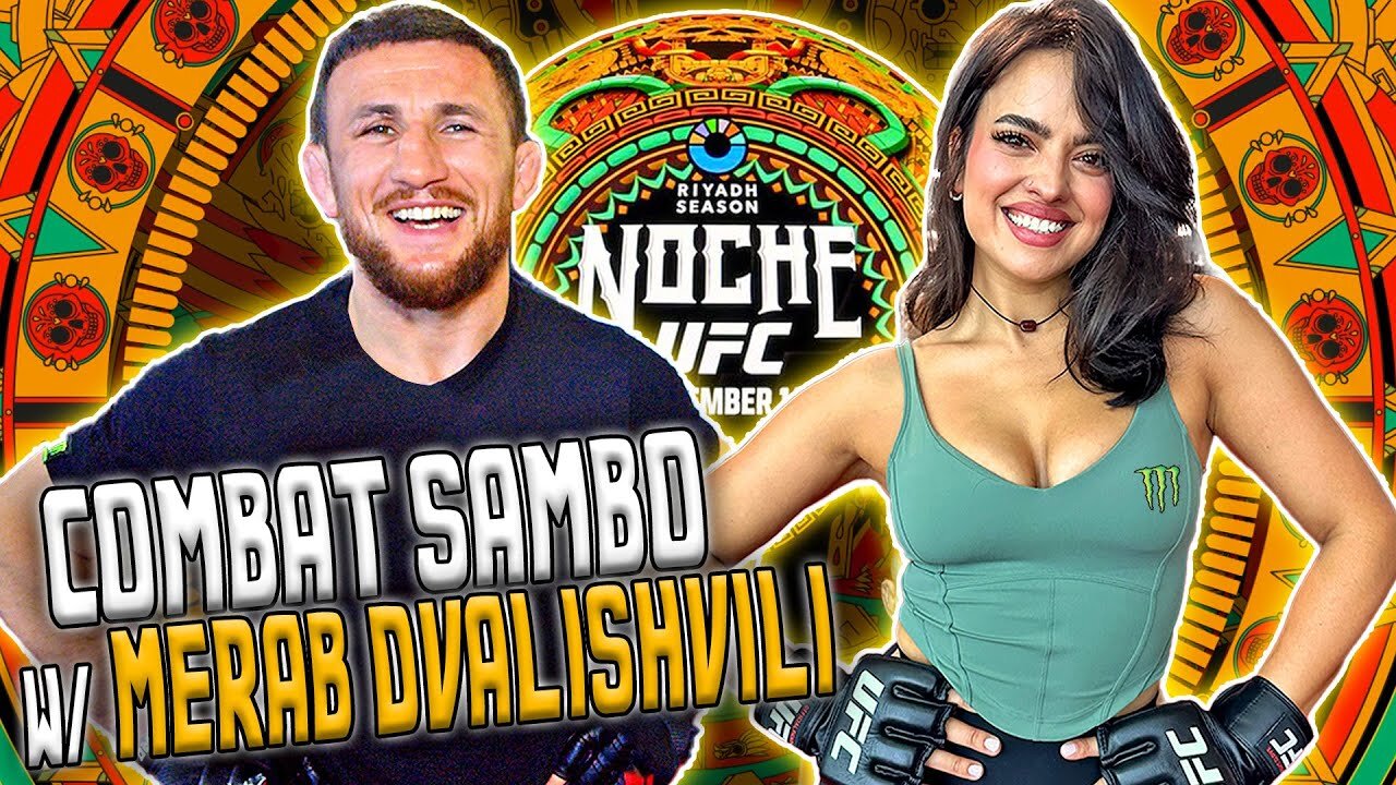 Merab Dvalishvili teaches me combat sambo & thoughts on Sean O’Malley | UFC 306