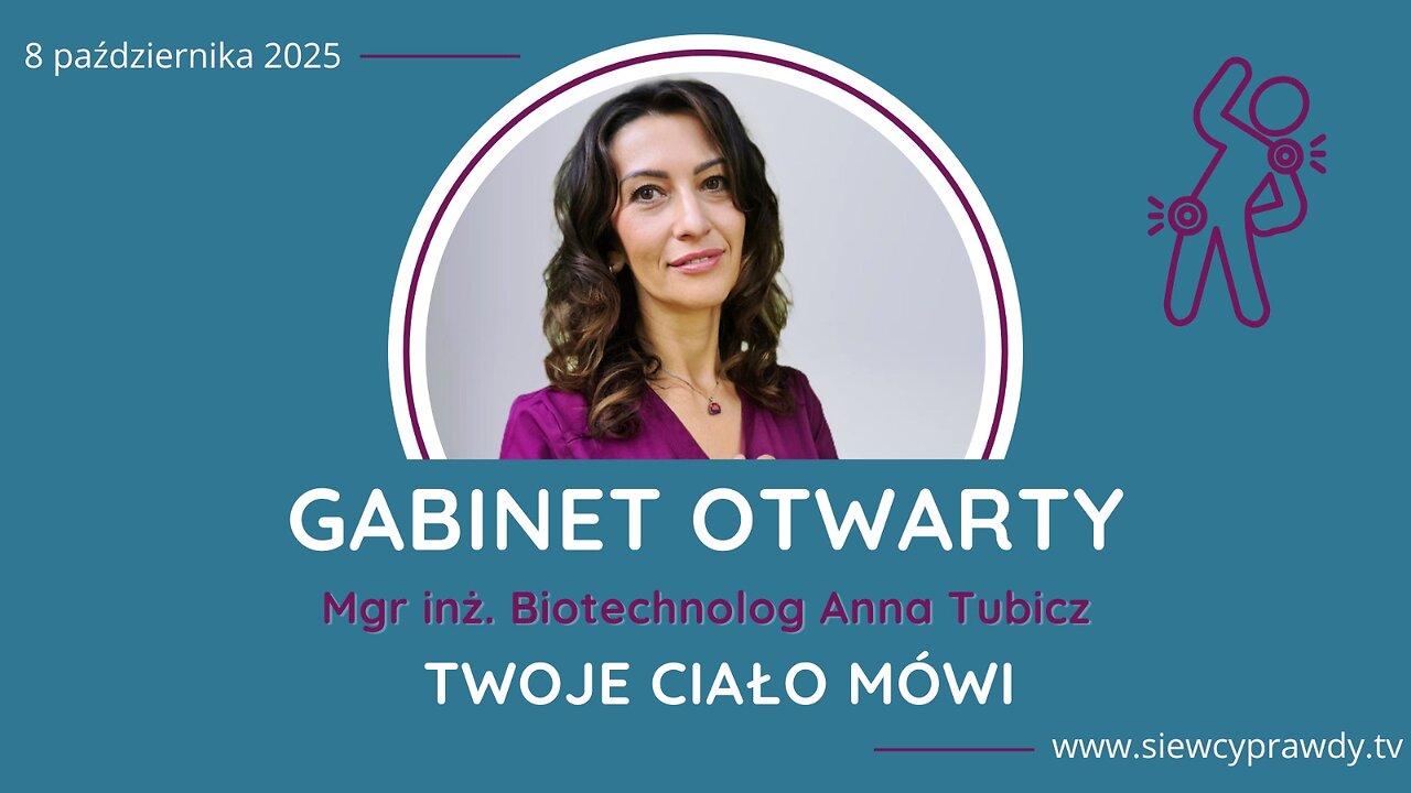 Twoje ciało mówi - Mgr inż. Biotechnolog Anna Tubicz