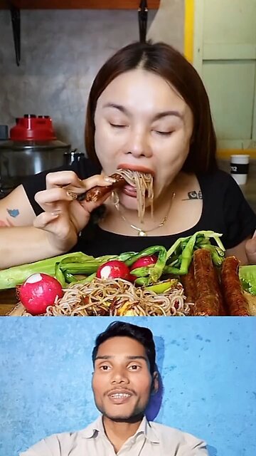 “MUKBANG REACTION: ASMR EDITION 🎧” “ASMR FOODS YOU CAN’T UNHEAR 😶🔊”