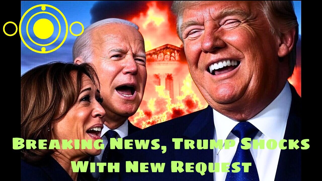 Breaking News! Trump Shocks With New Request | Biden admits DOJ TARGETED Trump Illegally!