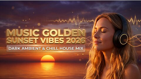 Golden Sunset Vibes 2026: Relaxing Dark Ambient & Chill House Mix