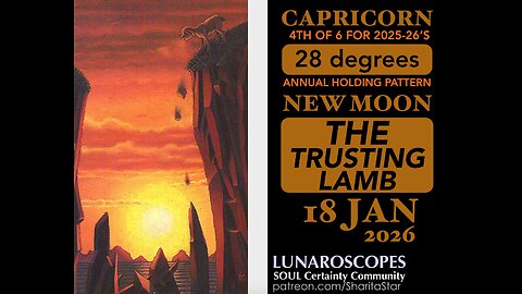 What’s Beginning for America from 18 Jan’s Capricorn New Moon?