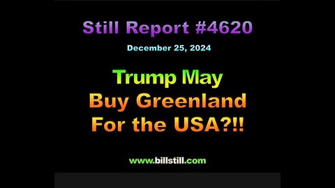 Trump May Buy Greenald for the USA ?!!!