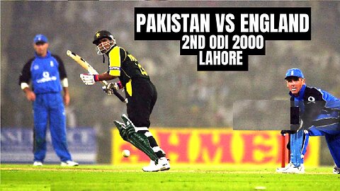 Shahid Afridi's 61 Runs and 5 Wickets Leads His Team Fight Back | 2nd ODI Lahore 2000 | Pak vs Eng