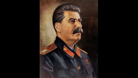 Joe Stalin has bed head bad
