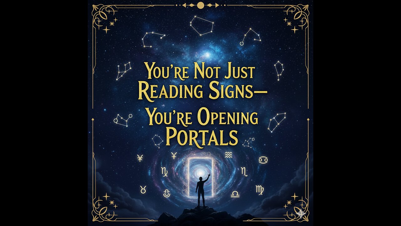 You’re Not Just Reading Signs—You’re Opening Portals