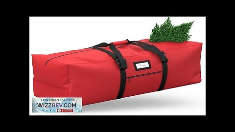 Rolling Christmas Tree Storage Bag Fits Up to 9 ft Artificial Xmas Review