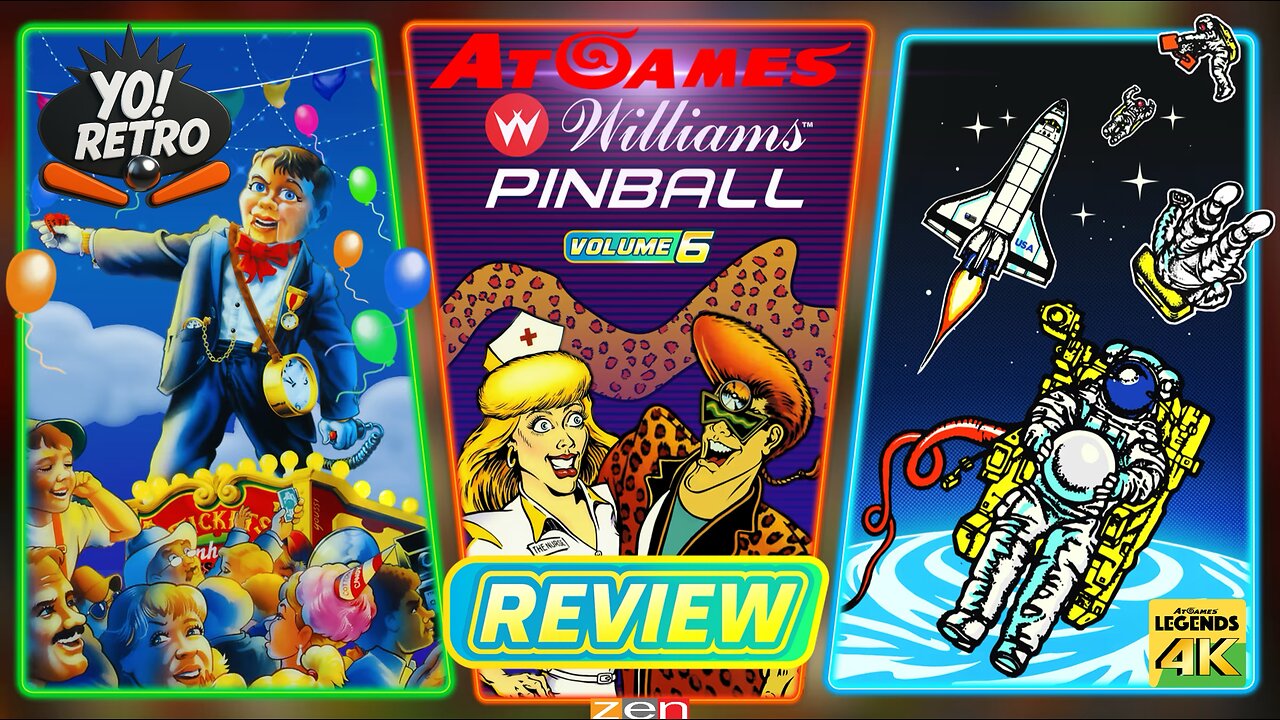 Yo! Retro #64 Atgames Williams Pinball Vol.6 Review! #atgames #williamspinball #yoretro #review