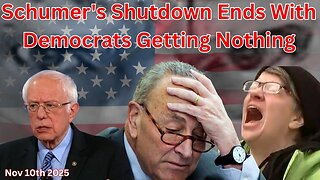 Schumer's Shutdown Ends With Democrats Getting Nothing