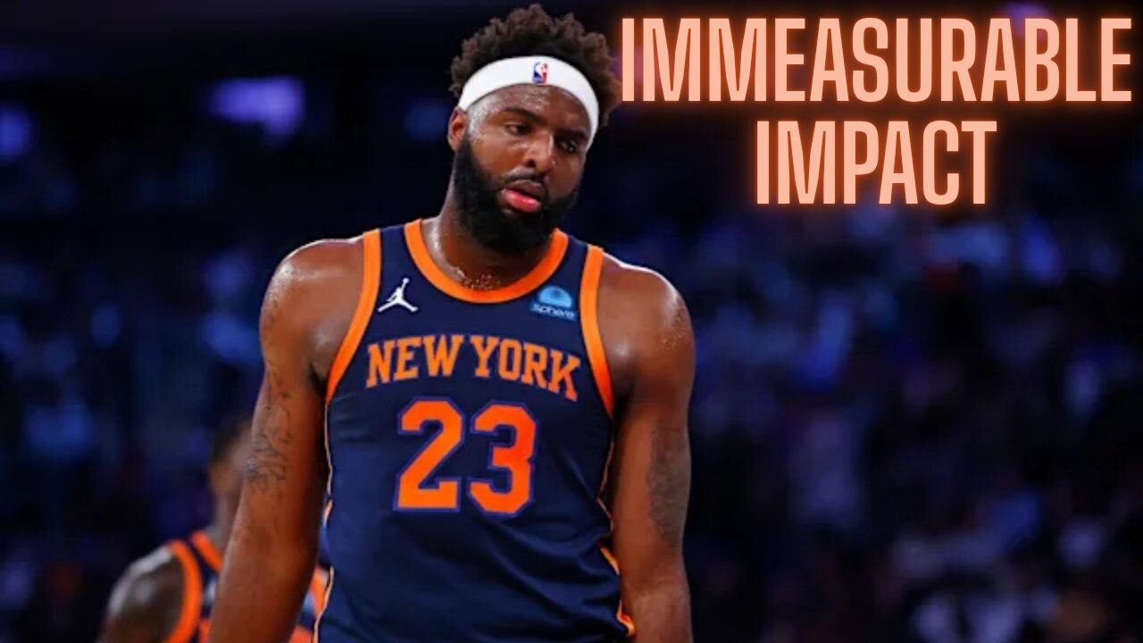 Mitchell Robinson provides second-straight game with eye-popping number in the box score