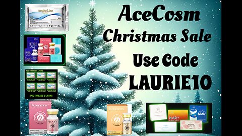 RUN! AceCosm’s FINAL SALE of 2025 💥 30–60% OFF + Extra 20% with LAURIE10