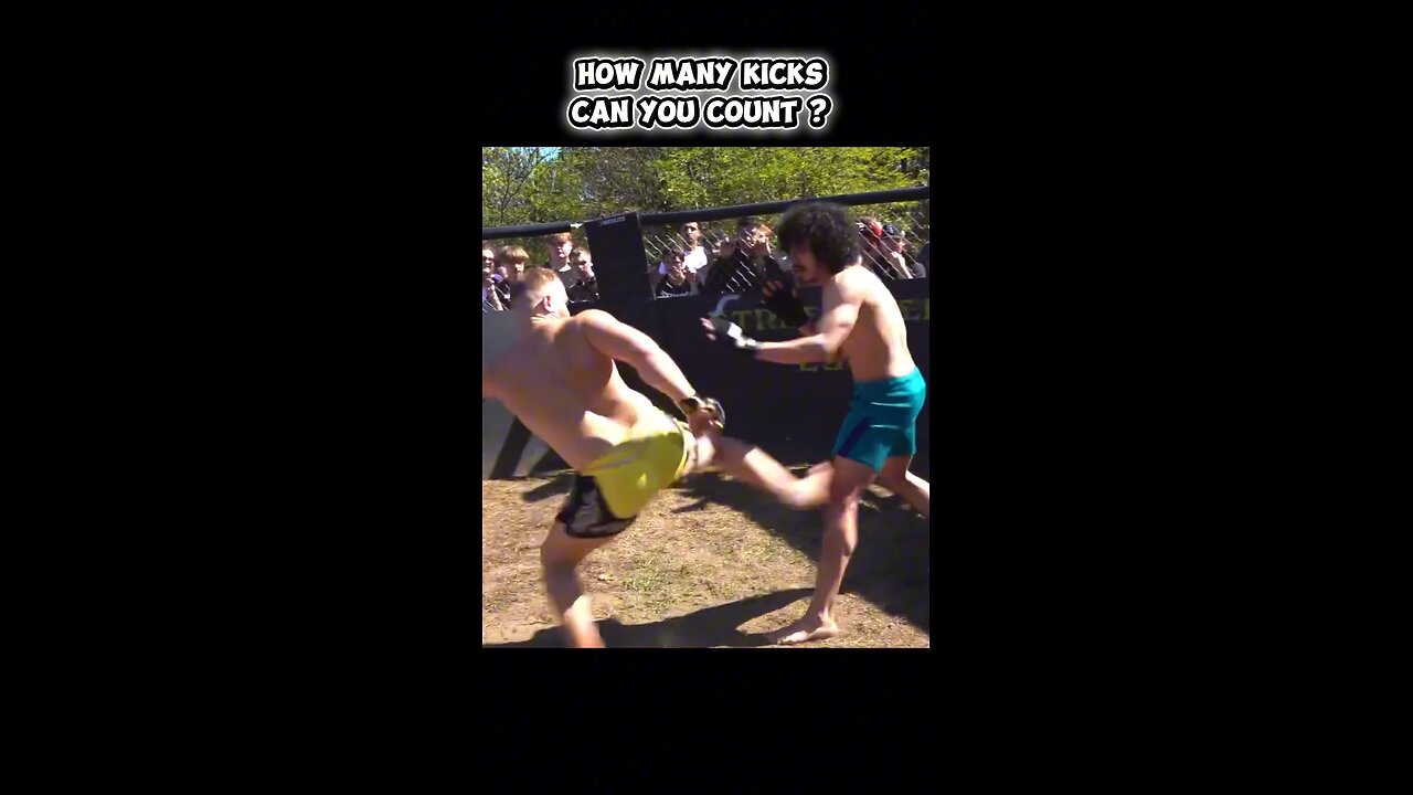 Count all the kicks 👇