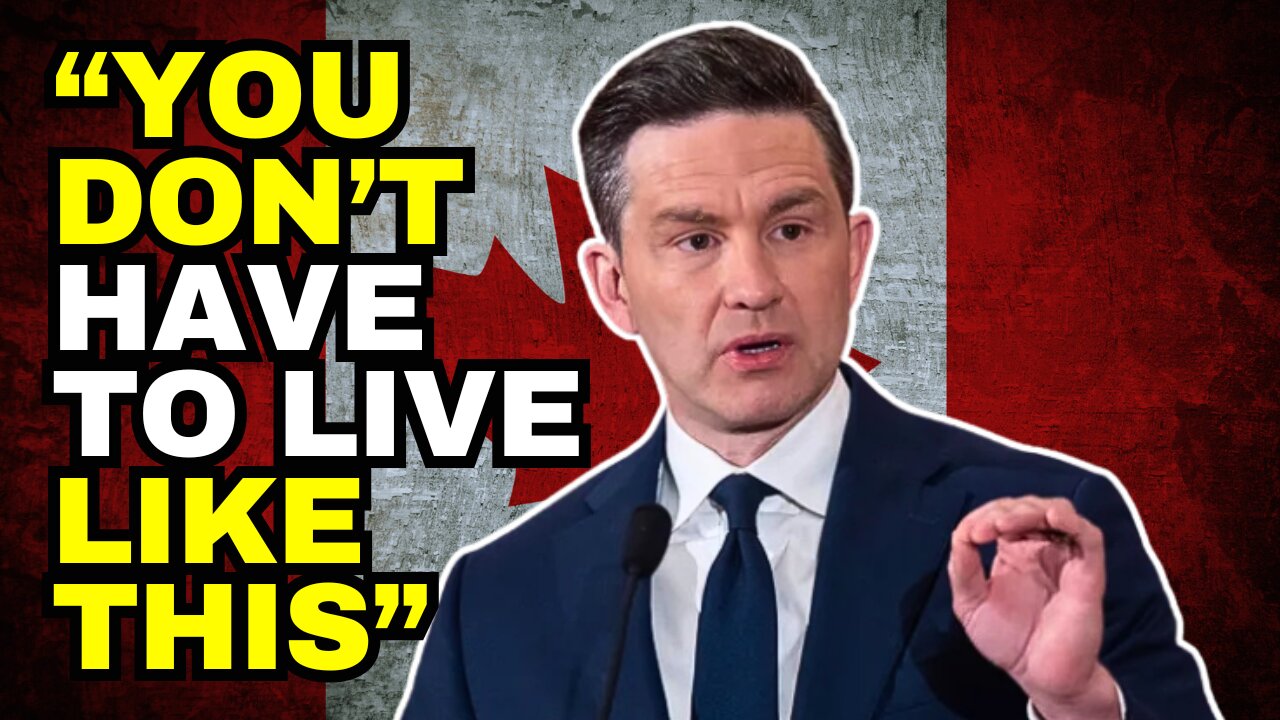 PIerrre Poilievre: Message To Young Canadians "You don't have to live like this"