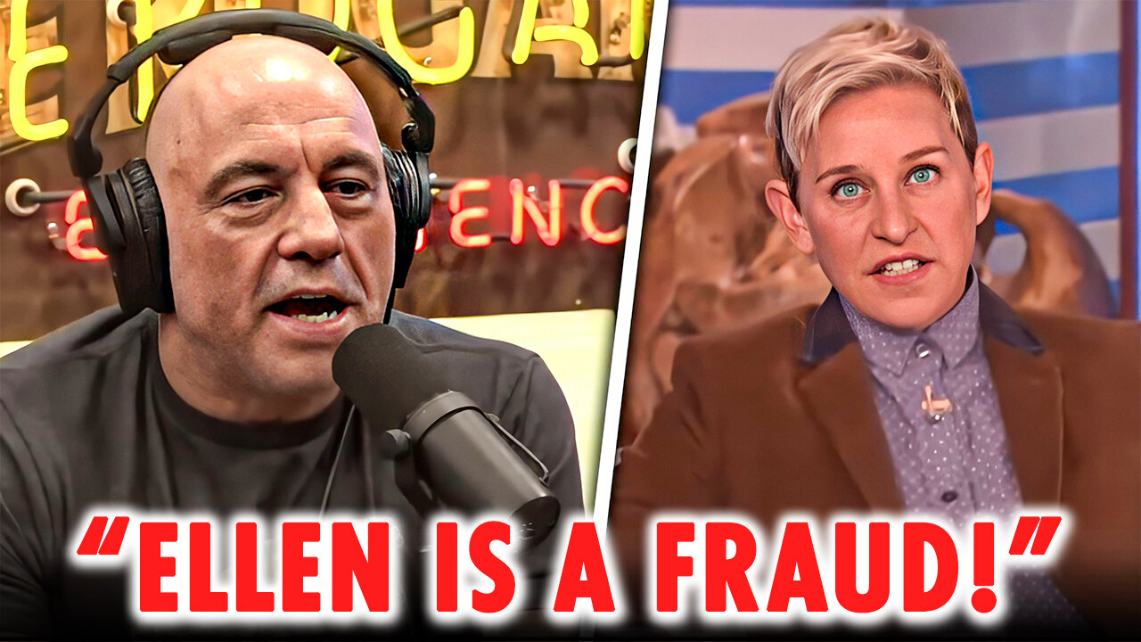 Joe Rogan Just EXPOSED The REAL Ellen DeGeneres And It’s SHOCKING!