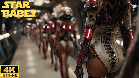 Star Babes – Code: Gladiatrix | Retro-Futuristic Synthwave | Cosmic Sci-Fi AI Video