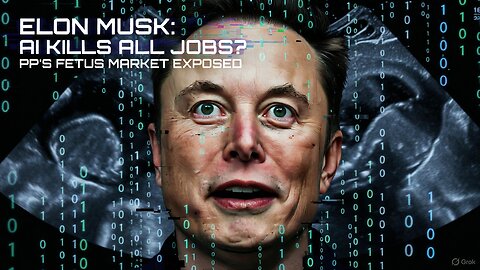 Embrace the Future: Elon Says No Human Jobs Needed + Planned Parenthood Caught Selling Fetuses