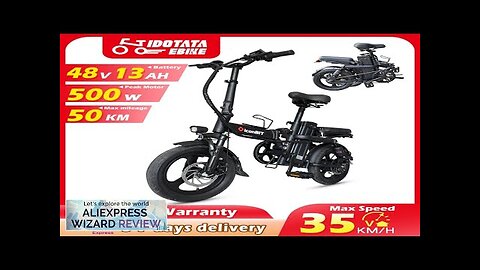 400W Ebike 35km/h 48V 30AH Removable Battery Electric Bike Multi-Shock Absorption City Review