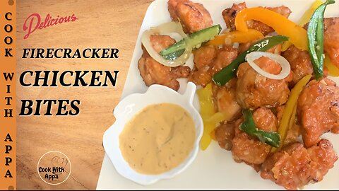 Firecracker Chicken Bites | Honey Chili Chicken Bites | Crispy Chicken Bites | Chicken Crunch Bites