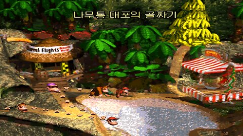 DONKEY KONG COUNTRY 1® / ACT 1. Kongo Jungle / A#5. Barrel Cannon Canyon