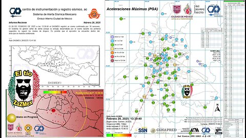 #SISMO Magnitud 5.1 Loc. 12 km al SURESTE de IGUALA, GRO 28/02/25 13:39:28 #noameritoalerta