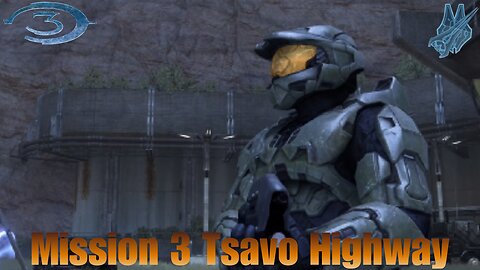 Halo 3 Playthrough Mission 3 Tsavo Highway Halo MCC