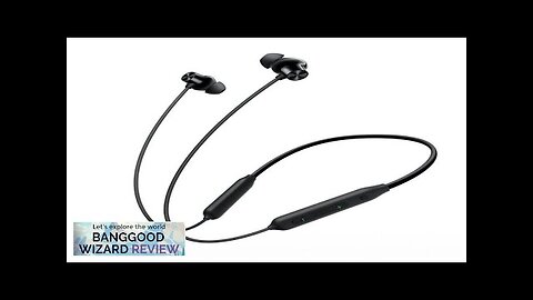 OPPO Enco M33 Wireless Earphone bluetooth Neckband ANC Noise Cancelling 12.4mm Drivers Review