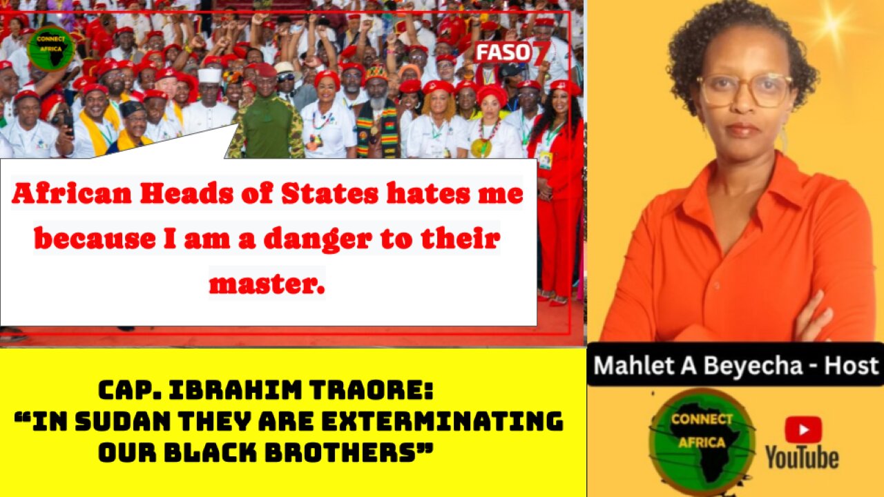 MY REFLECTION ON CAP. IBRAHIM TRAORE'S 'SHADY' POWERFUL SPEECH TO AFRICAN DIASPRA