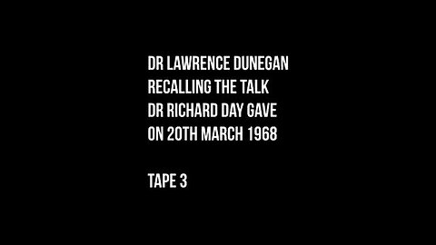 Dr Richard Day. New Order of Barbarians - Tape 3 - Order Of Truth