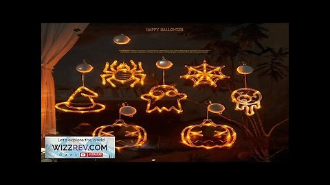 2024 Halloween Pumpkin Lamp Spider Bat Ghost Eyeball Cap Spider Web LED Review