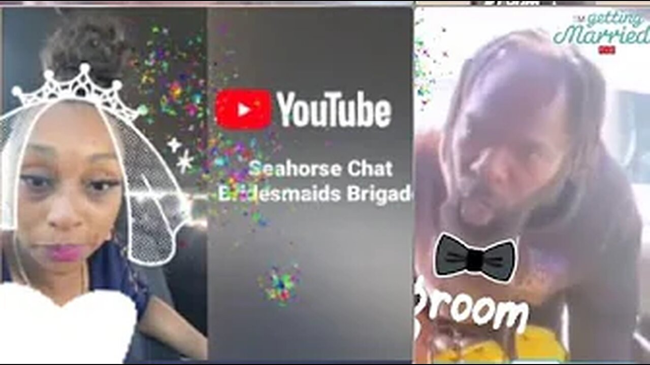 ALGO WED: Cordially Invited to ODDess Masterpiece of SHIT SEAHORSE NARC "WEDDING" 🤵🏽♂️👰🏽♀️ 💒