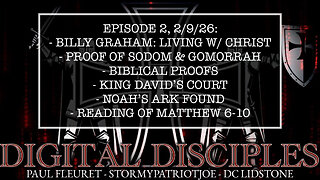 Digital Disciples Ep 2 2/9/2026 3pm EDT