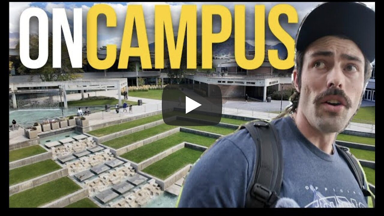 Ian Carroll ~ More Questions than Answers: On the Scene at Utah Valley University