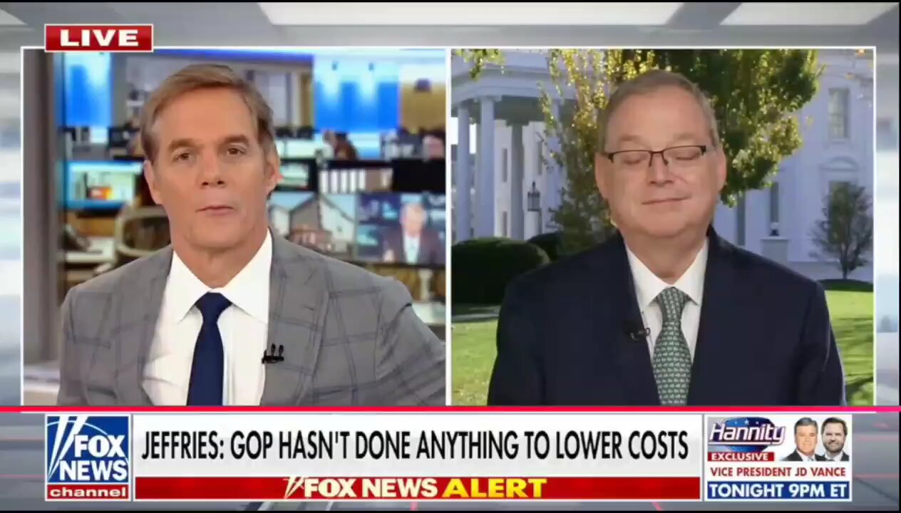 Kevin Hasset continues to blame Biden for the affordability crisis under their watch: