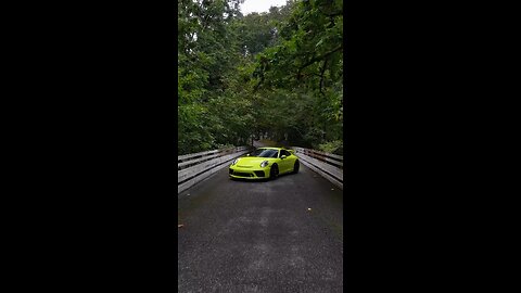 porshe in green
