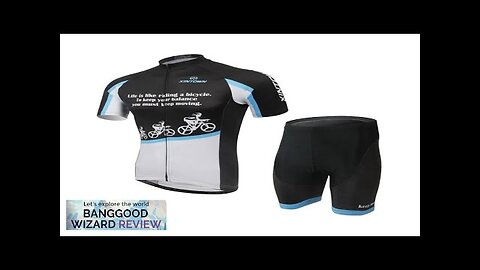 XINTOWN Bike Jersey Bib Sets White Black Summer Ropa Ciclismo Cycling Top Review