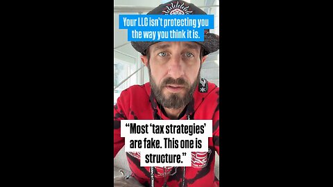 Most Tax Strategies are fake. This one is structured!! 💯