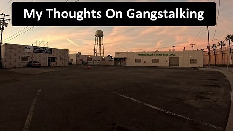 My Thoughts On Gangstalking