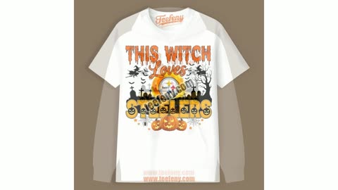 Pittsburgh Steelers Witch Halloween Theme Shirt