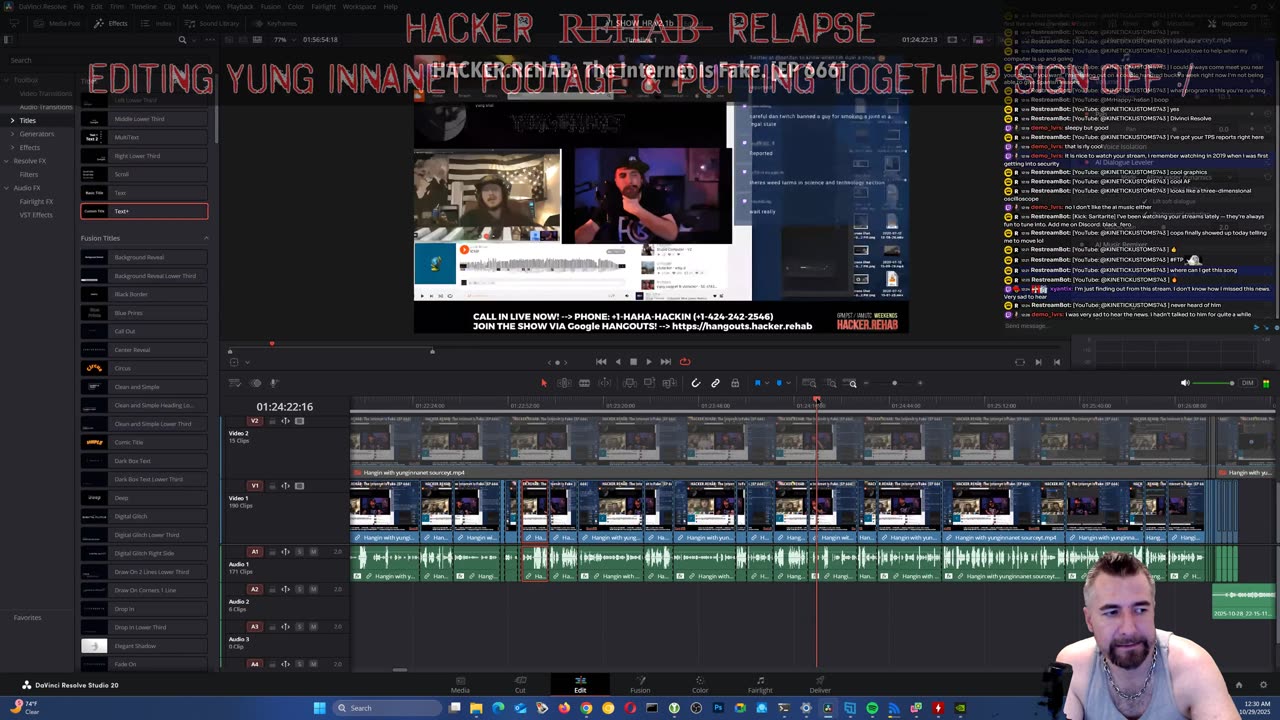 HACKER.R̶E̶H̶A̶B̶ Relapse : EP [-001] RIP YUNG INNANET