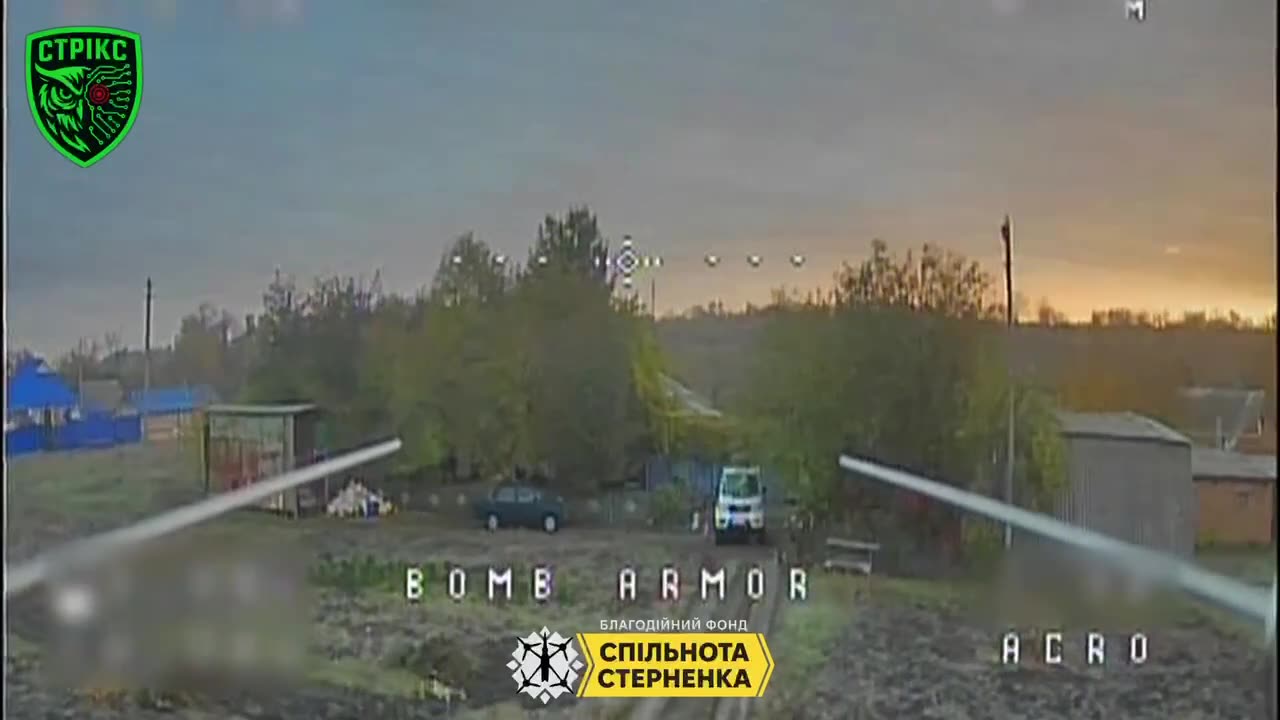Russian Tank and More Hit by Ukrainian Drones in Belgorod