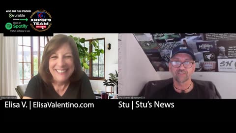 Patriots Across The Pond Ep1 - Stu's News & Elisa V - “Q, Awakening & The New Consciousness”