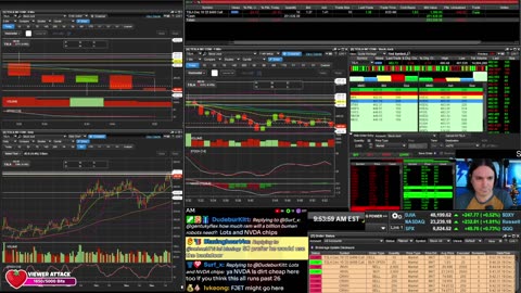 LIVE Day Trading the Stock Market