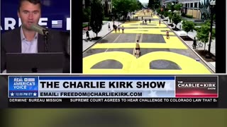 Charlie Kirk- BLACK LIVES MATTER PLAZA IS BEING REMOVED