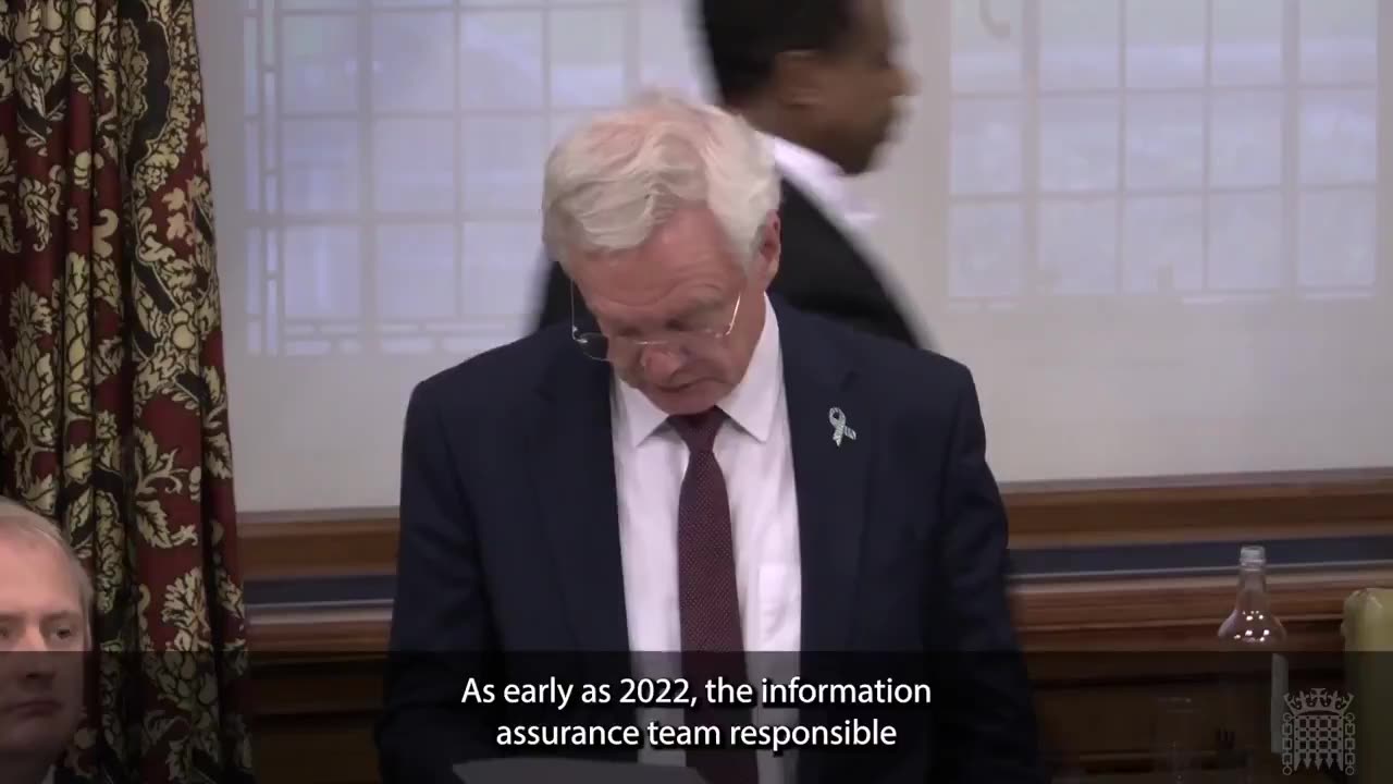 🚨DAVID DAVIS MP EXPOSES DIGITAL I.D FOR EVERYONE TO SEE